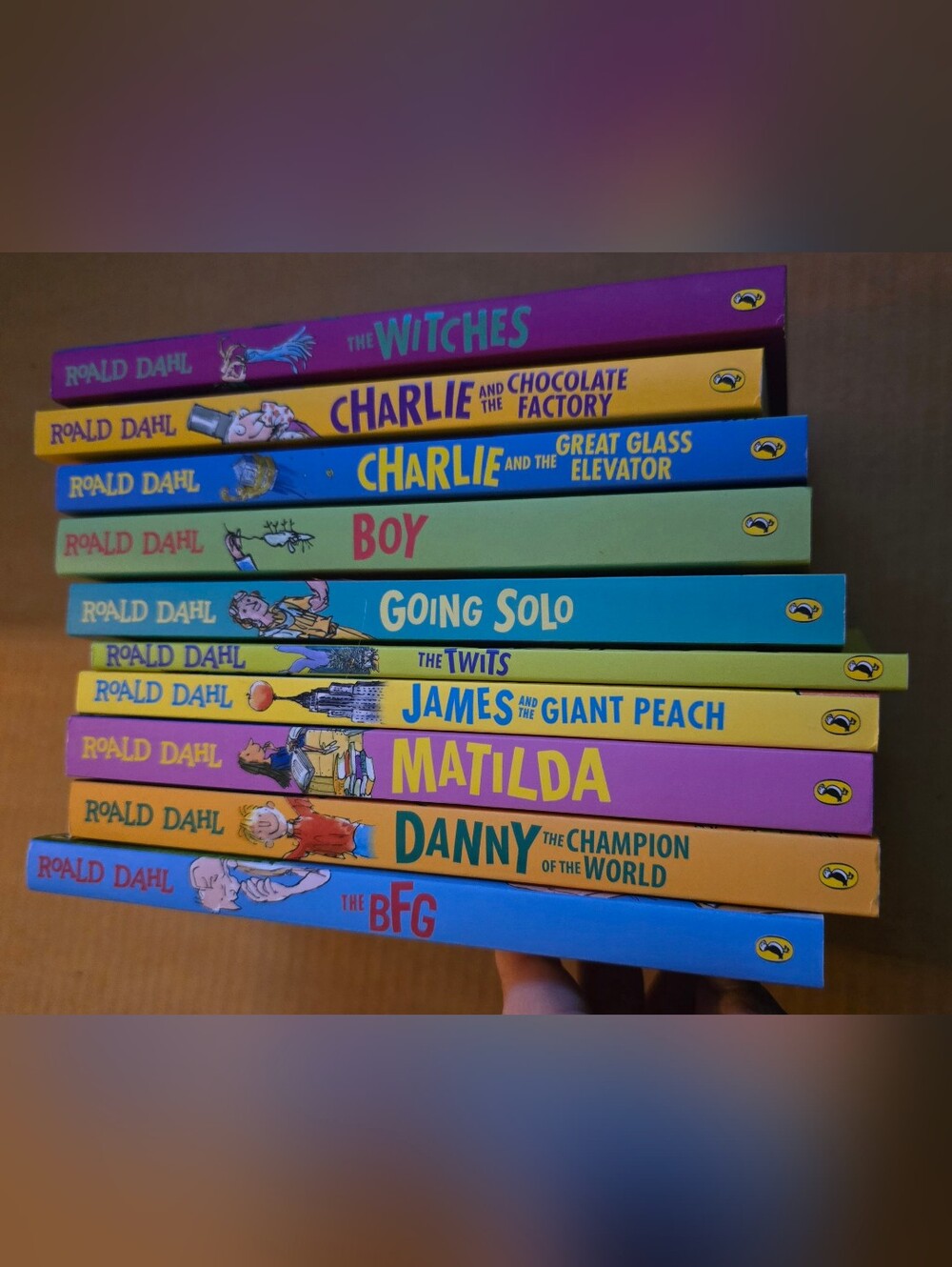 Roald Dahl Paperback Book Set Of 10